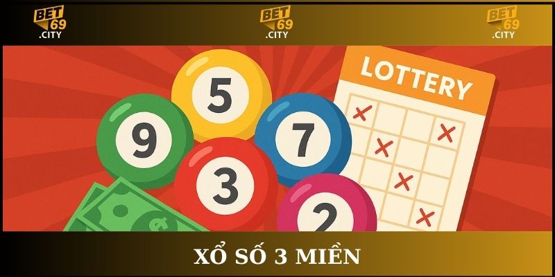 xổ số 3 miền